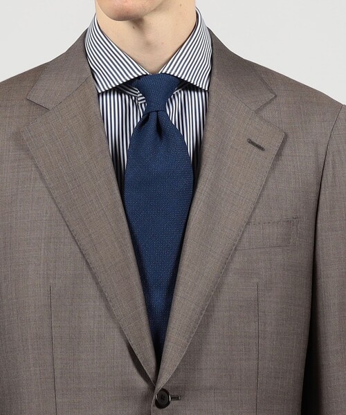 TOMORROWLAND (トゥモローランド)の「TROFEO ウール シングルブレステッド2Bスーツ E.Zegna(スーツジャケット・メンズ・ネイビー/ブラウン・46/48/52/42/44/50/54)」の8枚目の写真