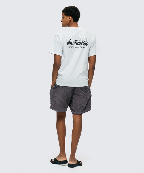 WILD THINGS（ワイルドシングス）の「WILD THINGS/ワイルドシングス BIRTH PLACE TEE ショートスリーブTシャツ（Tシャツ/カットソー・メンズ・ホワイト/ブラック・M/L/XL）」の6枚目の写真