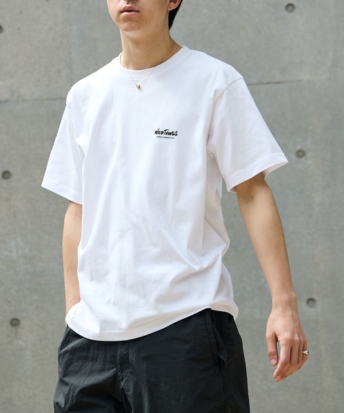 WILD THINGS（ワイルドシングス）の「WILD THINGS/ワイルドシングス BIRTH PLACE TEE ショートスリーブTシャツ（Tシャツ/カットソー・メンズ・ホワイト/ブラック・M/L/XL）」の20枚目の写真