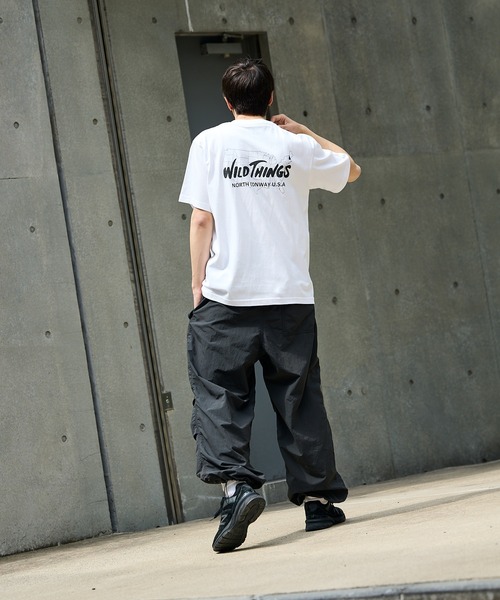 WILD THINGS（ワイルドシングス）の「WILD THINGS/ワイルドシングス BIRTH PLACE TEE ショートスリーブTシャツ（Tシャツ/カットソー・メンズ・ホワイト/ブラック・M/L/XL）」の17枚目の写真