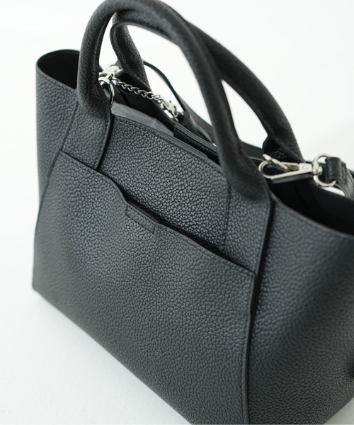 MURUA（ムルーア）の「【MURUA/ムルーア】 TASSEL SERIES　ハンドバッグ（ハンドバッグ・レディース・ネイビー/ブラック/ライトグレー・FREE）」の5枚目の写真