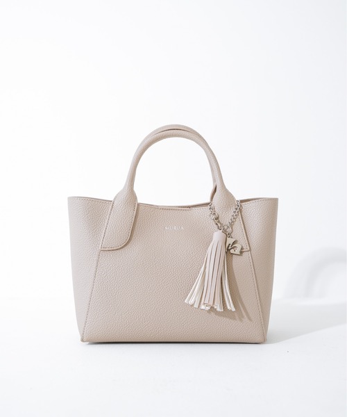 MURUA（ムルーア）の「【MURUA/ムルーア】 TASSEL SERIES　ハンドバッグ（ハンドバッグ・レディース・ネイビー/ブラック/ライトグレー・FREE）」の12枚目の写真