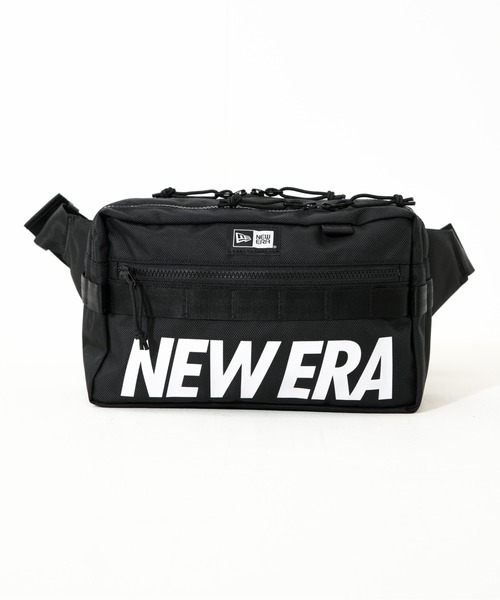NEW ERA(ニューエラ)の「【NEW ERA/ニューエラ】SQUARE WAIST BAG(ボディバッグ/ウエストポーチ・メンズ・ブラック×ホワイト/ブラック/ブラック系その他・FREE)」の1枚目の写真