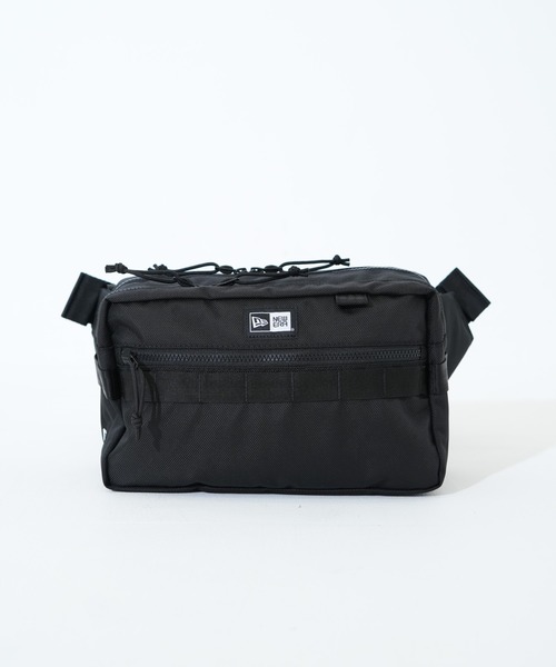 NEW ERA(ニューエラ)の「【NEW ERA/ニューエラ】SQUARE WAIST BAG(ボディバッグ/ウエストポーチ・メンズ・ブラック×ホワイト/ブラック/ブラック系その他・FREE)」の16枚目の写真