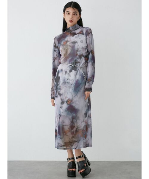 MURUA（ムルーア）の「2WAYチェーンベルト（ベルト・レディース・シルバー・FREE）」の10枚目の写真