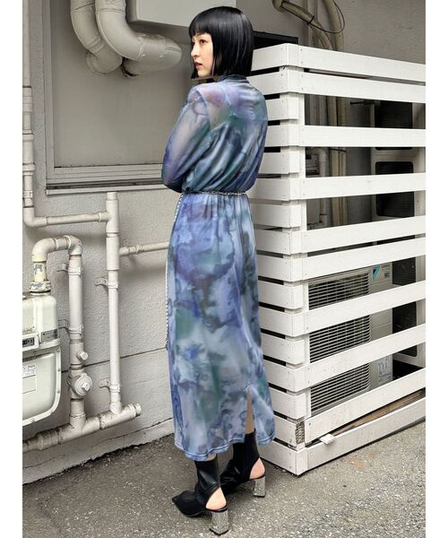 MURUA（ムルーア）の「2WAYチェーンベルト（ベルト・レディース・シルバー・FREE）」の5枚目の写真