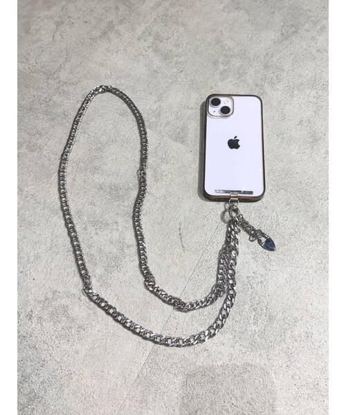 MURUA（ムルーア）の「2WAYチェーンベルト（ベルト・レディース・シルバー・FREE）」の7枚目の写真