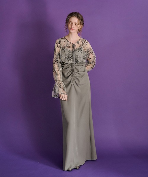 素晴らしい goldyflower dress（ドレス）｜et.UNiVER（エト manyway スーツ・フォーマル・ドレス