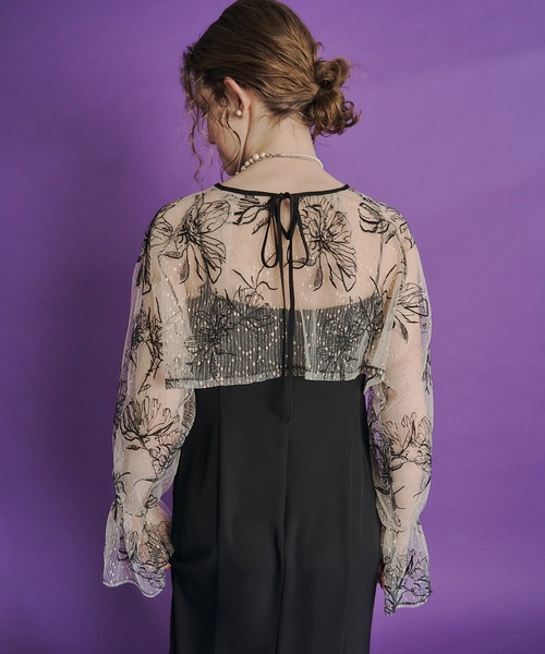 et.UNiVER(エトユニベール)の「goldyflower manyway dress(ドレス・レディース・ブラック/グレー/キャメル・SMALL/MEDIUM/LARGE)」の9枚目の写真