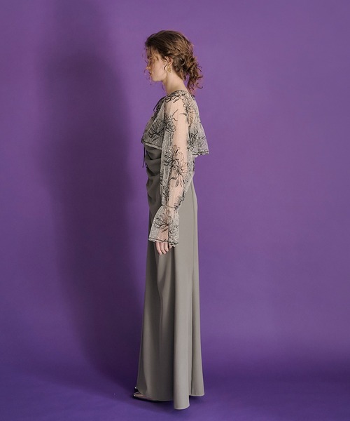 et.UNiVER(エトユニベール)の「goldyflower manyway dress(ドレス・レディース・ブラック/グレー/キャメル・SMALL/MEDIUM/LARGE)」の17枚目の写真