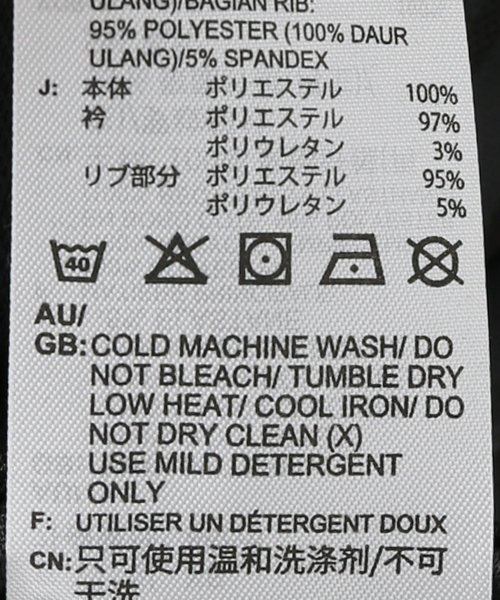 JOINT WORKS（ジョイントワークス）の「adidas/ アディダス V-NECK LS TEE（Tシャツ/カットソー・レディース・ブラック・SMALL）」の16枚目の写真