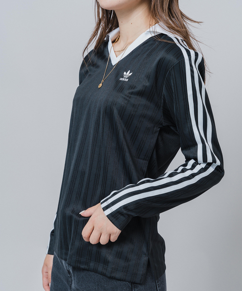 adidas 長袖Tシャツ Vネック 新品 adidas Originals＞Vネック ロングスリーブ