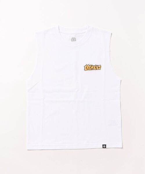 ELEMENT（エレメント）の「ELEMENT/エレメント ACOMPANY NO SLEEVE YOUTH キッズ タンクトップ BF02E-356（タンクトップ・キッズ・ブラック/ホワイト・130cm/140cm/150cm/160cm）」の20枚目の写真