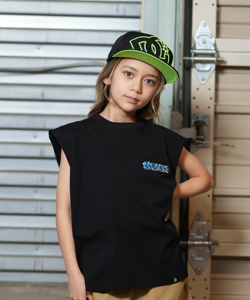 ELEMENT（エレメント）の「ELEMENT/エレメント ACOMPANY NO SLEEVE YOUTH キッズ タンクトップ BF02E-356（タンクトップ・キッズ・ブラック/ホワイト・130cm/140cm/150cm/160cm）」の12枚目の写真