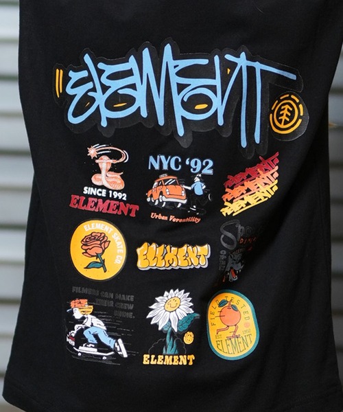 ELEMENT（エレメント）の「ELEMENT/エレメント ACOMPANY NO SLEEVE YOUTH キッズ タンクトップ BF02E-356（タンクトップ・キッズ・ブラック/ホワイト・130cm/140cm/150cm/160cm）」の19枚目の写真