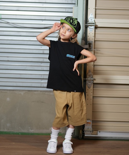 ELEMENT（エレメント）の「ELEMENT/エレメント ACOMPANY NO SLEEVE YOUTH キッズ タンクトップ BF02E-356（タンクトップ・キッズ・ブラック/ホワイト・130cm/140cm/150cm/160cm）」の14枚目の写真