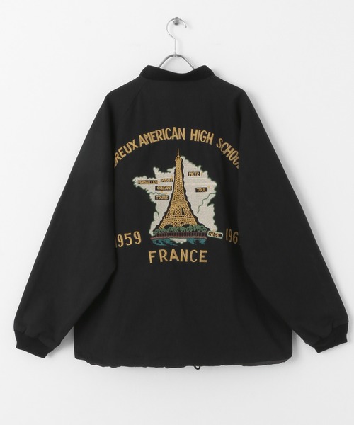 TOWNCRAFT（タウンクラフト）の「TOWNCRAFT　souvenir france jacket（ブルゾン・メンズ・ブラック・MEDIUM/LARGE）」の3枚目の写真