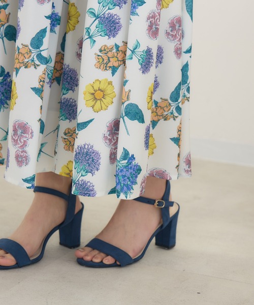 KATHARINE ROSS(キャサリンロス)の「【KATHARINE ROSS】イマジナリーフラワープリントスカート(スカート・レディース・アイボリー/ネイビー・MEDIUM)」の18枚目の写真