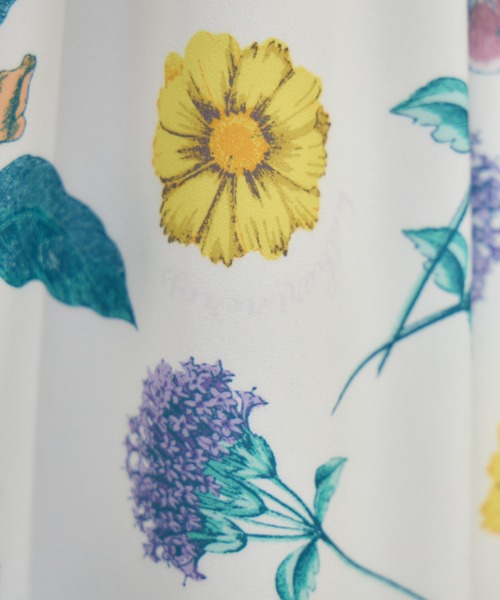 KATHARINE ROSS(キャサリンロス)の「【KATHARINE ROSS】イマジナリーフラワープリントスカート(スカート・レディース・アイボリー/ネイビー・MEDIUM)」の16枚目の写真