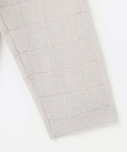 J.PRESS（ジェイプレス）の「【洗える】WINDY JACKET ニット ジャケット（ニット/セーター・レディース・ライトグレー系/ネイビー系/ホワイト系・MEDIUM/LARGE）」の14枚目の写真