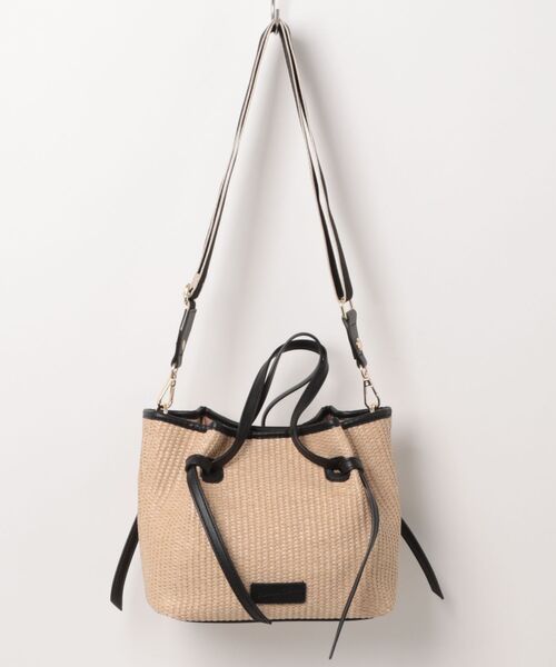 SALON de RUBAN（サロンドルヴァン）の「【SALON de RUBAN / サロン ド ルヴァン】 2wayトートバッグ（トートバッグ・レディース・ブラック/ブラウン/ホワイト・FREE）」の9枚目の写真