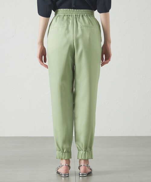 CAST:(キャストコロン)の「【セットアップ対応/オンでもオフでも活躍】サテンジョッパーズパンツ(その他パンツ・レディース・グリーン/ネイビー/ベージュ・S/M)」の7枚目の写真