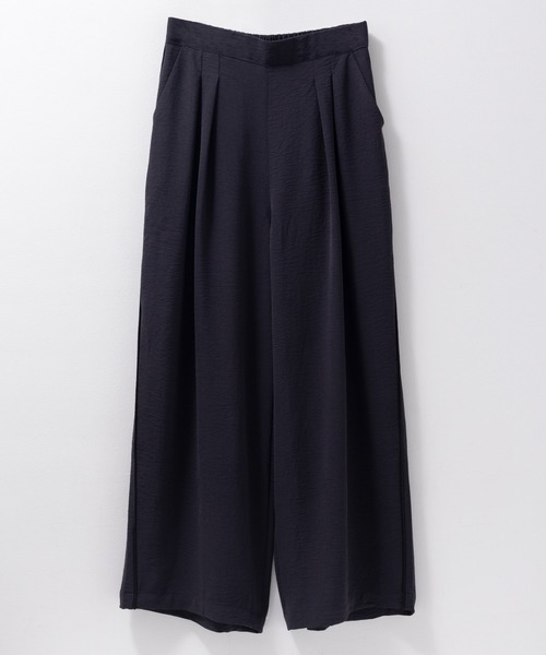 NAVY(ネイビー)の「nAvy SARARI ウェーブワイドパンツ(その他パンツ・レディース・チャコールグレー/ブラック/オレンジ/ベージュ/ブラウン・M/L)」の6枚目の写真