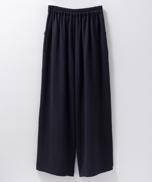 NAVY(ネイビー)の「nAvy SARARI ウェーブワイドパンツ(その他パンツ・レディース・チャコールグレー/ブラック/オレンジ/ベージュ/ブラウン・M/L)」の7枚目の写真