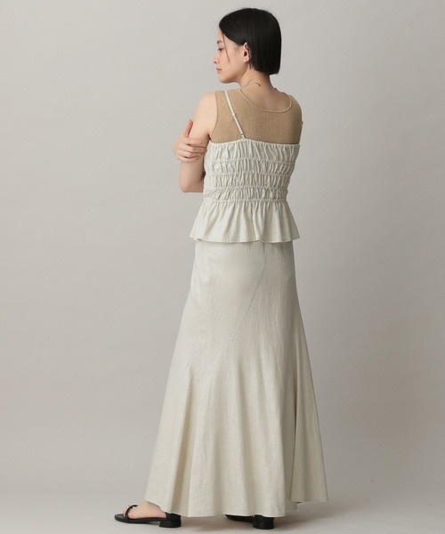 A part by(アパートバイ)の「ハクキャミビスチェ(キャミソール・レディース・チャコールグレー/ブラウン/ライトベージュ・FREE)」の22枚目の写真