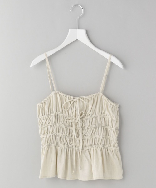 RYUKAGA キャミソールシャツ ビスチェ ホワイト セール】ハクキャミビスチェ（キャミソール）｜A part by