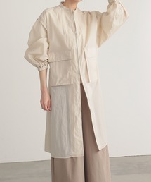 for/c（フォーシー）の「撥水ナイロンシアーロングブルゾン【サスティナブル】（その他アウター）」