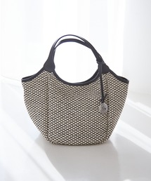 marco masi | 【MARCO MASI】別注 レザーハンドル ラフィア 2WAYトートバッグ M(かごバッグ)
