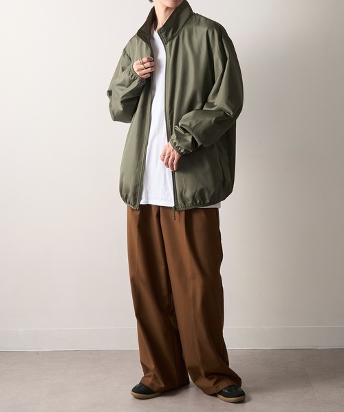 HAUS（ハウス）の「【HAUS】ポリリップライトブルゾン（ブルゾン・メンズ・ブラック/グレー/カーキ・LL/M/L）」の22枚目の写真