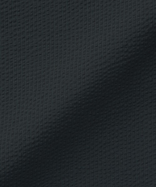 無印良品（ムジルシリョウヒン）の「紳士　風を通すストレッチサッカーオープンカラー半袖シャツ（シャツ/ブラウス・メンズ・ダークネイビー/ライトグレー/ライトブルー/ブラック・S/M/L/XL）」の12枚目の写真