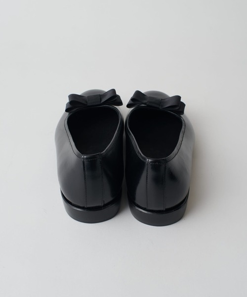 Lui's（ルイス）の「【LONDON BROWN】ビートン(リボンオペラシューズ)（ドレスシューズ・メンズ・ブラック・40/41/42）」の5枚目の写真