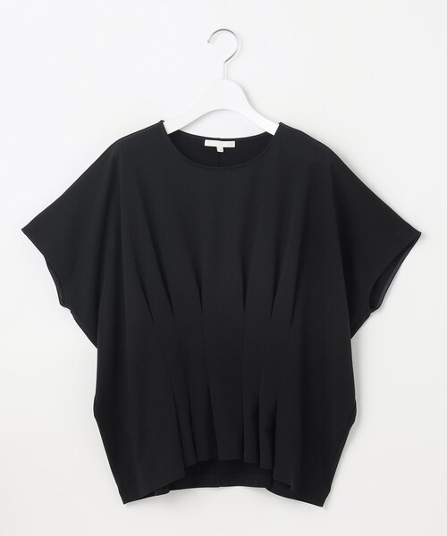自由区(ジユウク)の「ハイカウントモクロディ トップス(Tシャツ/カットソー・レディース・ダルブルー系/レッド系/アイボリー系/ブラック系・44)」の12枚目の写真