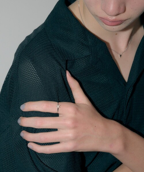 and cloud（アンドクラウド）の「Minimum Star Ring（リング・レディース・イエローゴールド/シルバー・11号/9号/13号/15号）」の7枚目の写真