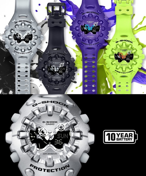G-SHOCK(ジーショック)の「G-SHOCK/ジーショック 腕時計 ANALOG-DIGITAL 防水 耐衝撃 GA-V01-1AJF(アナログ腕時計・メンズ・ブラック・FREE)」の12枚目の写真