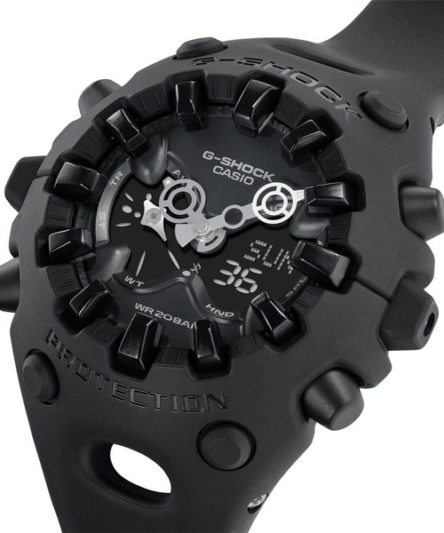 G-SHOCK(ジーショック)の「G-SHOCK/ジーショック 腕時計 ANALOG-DIGITAL 防水 耐衝撃 GA-V01-1AJF(アナログ腕時計・メンズ・ブラック・FREE)」の4枚目の写真
