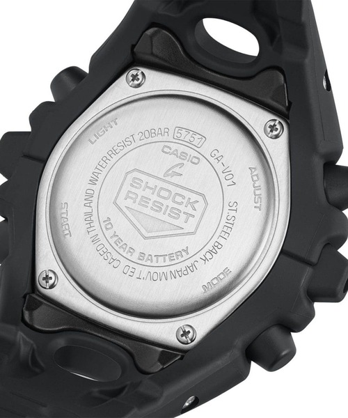 G-SHOCK(ジーショック)の「G-SHOCK/ジーショック 腕時計 ANALOG-DIGITAL 防水 耐衝撃 GA-V01-1AJF(アナログ腕時計・メンズ・ブラック・FREE)」の8枚目の写真
