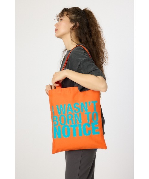 RODEO CROWNS WIDE BOWL（ロデオクラウンズワイドボウル）の「メッセージトートバッグ（トートバッグ・レディース・ライトブルー/ブラック/ブラウン/オレンジ/イエロー/オフホワイト/レッド/ブルー・FREE）」の8枚目の写真