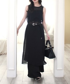 UND SWITCH SHIRRING DRESS（ワンピース）｜Ameri（アメリ）の