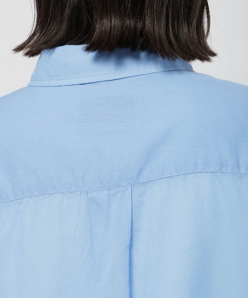 niko and...（ニコアンド）の「【WILLIAM B.ELIOTT】コットンテンセルシャツ（シャツ/ブラウス・レディース・ブルー/ライトブルー・MEDIUM/LARGE）」の15枚目の写真