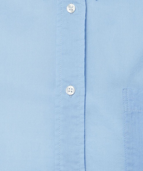 niko and...（ニコアンド）の「【WILLIAM B.ELIOTT】コットンテンセルシャツ（シャツ/ブラウス・レディース・ブルー/ライトブルー・MEDIUM/LARGE）」の19枚目の写真