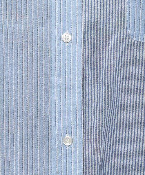 niko and...（ニコアンド）の「【WILLIAM B.ELIOTT】コットンテンセルシャツ（シャツ/ブラウス・レディース・ブルー/ライトブルー・MEDIUM/LARGE）」の20枚目の写真