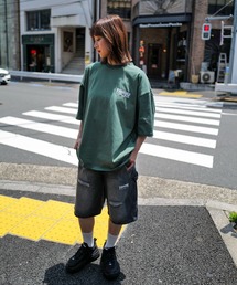 【THRASHER/スラッシャー】ワンポイント 刺繍Tシャツ