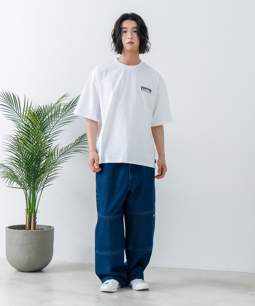 THRASHER（スラッシャー）の「【THRASHER/スラッシャー】ワンポイント 刺繍Tシャツ（Tシャツ/カットソー・メンズ・ホワイト/ブラック/グリーン・MEDIUM/LARGE）」の19枚目の写真