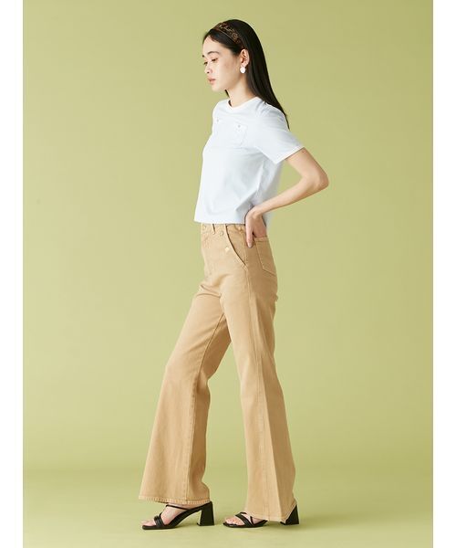 LILY BROWN（リリーブラウン）の「【LILY BROWN×MARY QUANT】ポケットリンガーTシャツ（Tシャツ/カットソー・レディース・ホワイト/ライトブルー/その他・FREE）」の22枚目の写真