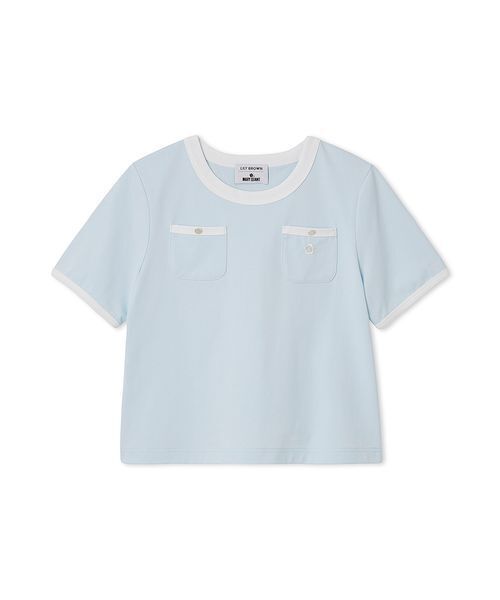 LILY BROWN×MARY QUANT】ポケットリンガーTシャツ（Tシャツ