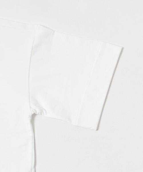 URBAN RESEARCH(アーバンリサーチ)の「ショート丈ハーフスリーブカットソー(Tシャツ/カットソー・レディース・ブラック/オフホワイト/グレー系その他・FREE)」の19枚目の写真